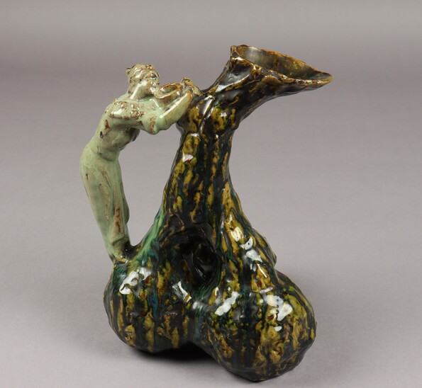 Andromède, pitcher by Pierre-Adrien Dalpayrat and Jean Coulon