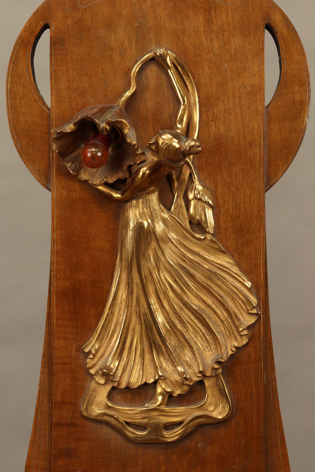 Applique luminaire par Auguste Eugène Rubin