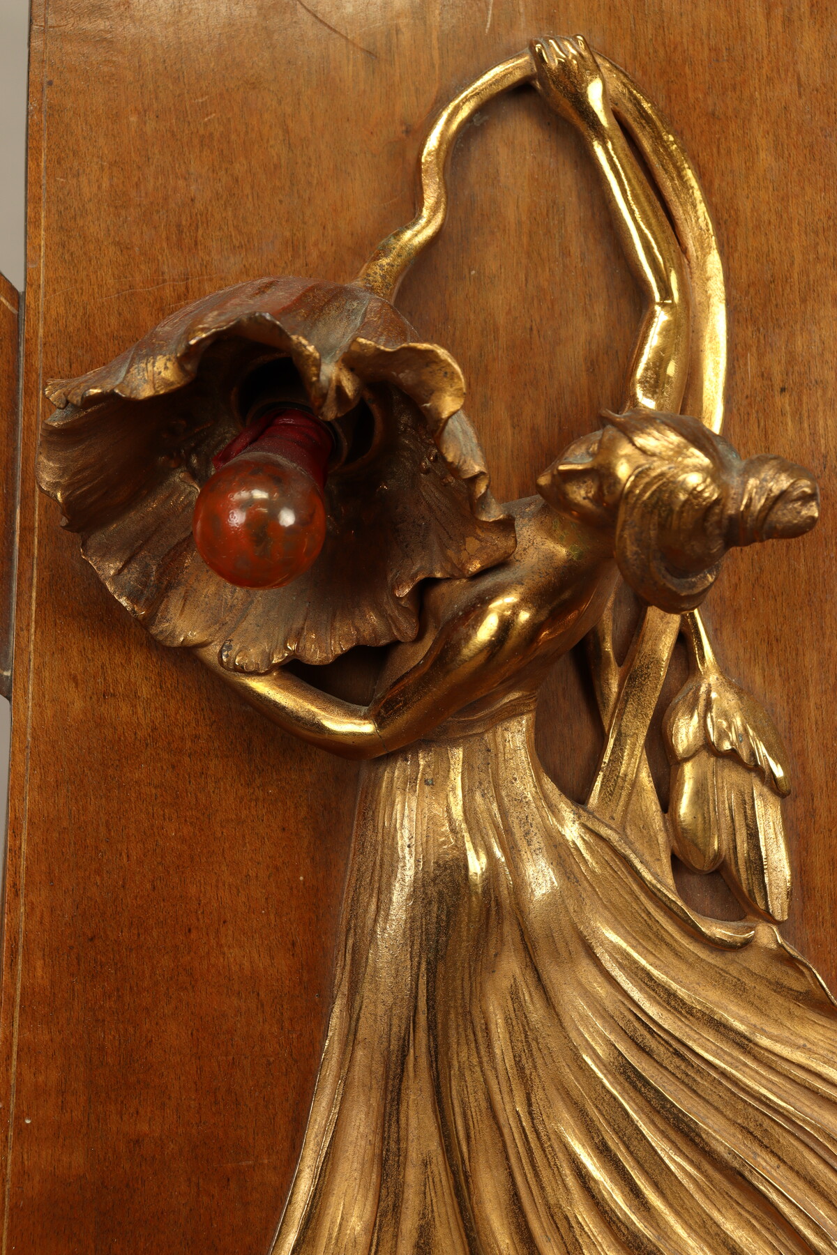 Applique luminaire par Auguste Eugène Rubin