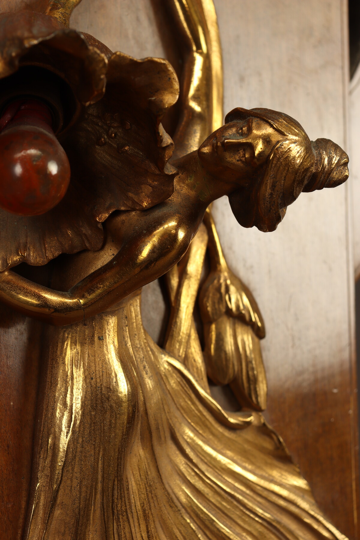 Applique luminaire par Auguste Eugène Rubin