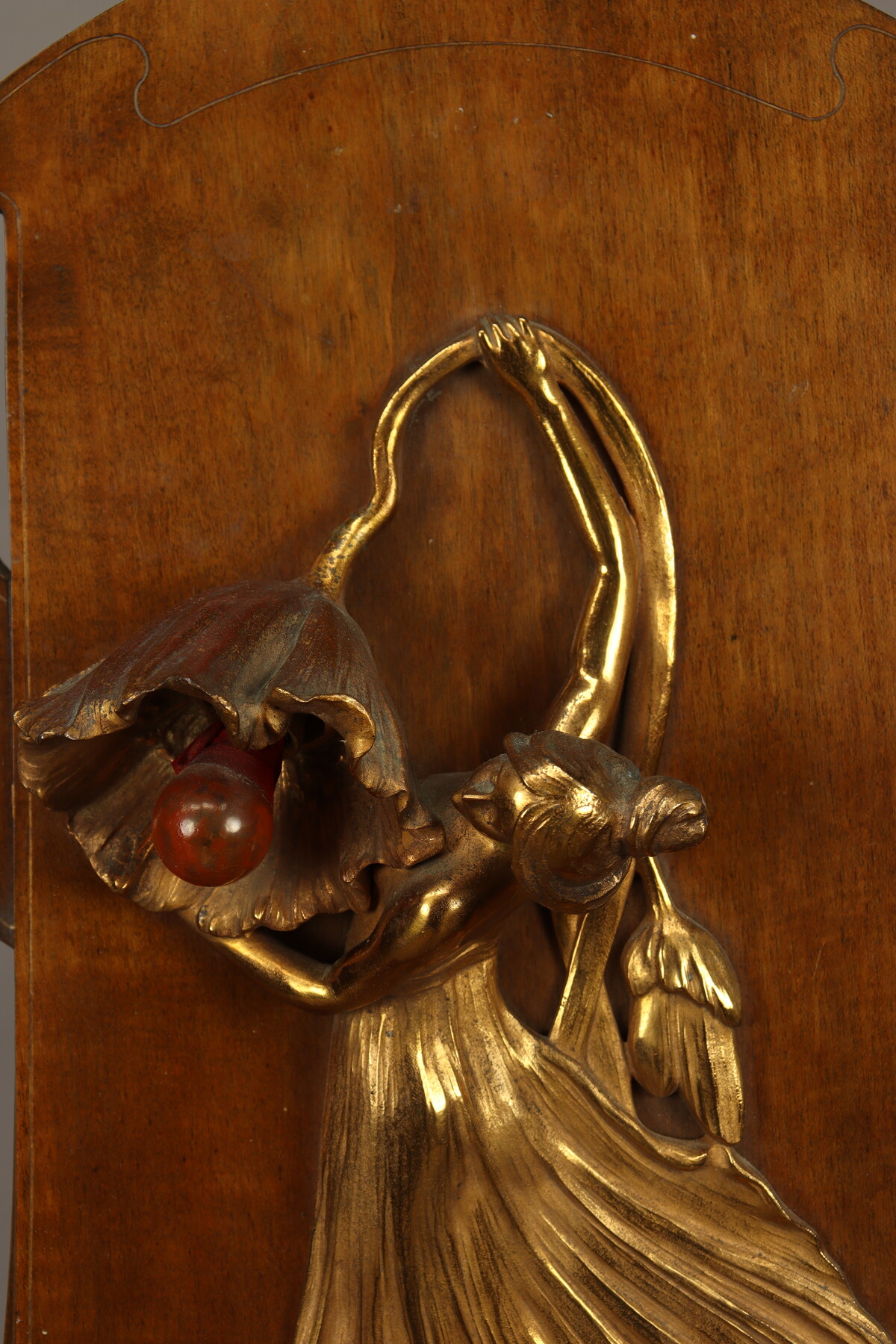 Applique luminaire par Auguste Eugène Rubin