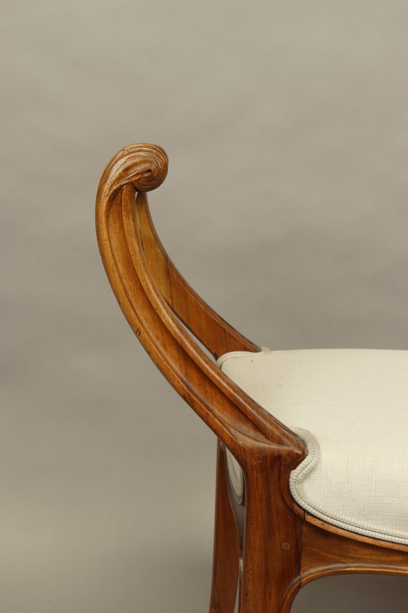 Banquette art nouveau - Estampillée La Ruche