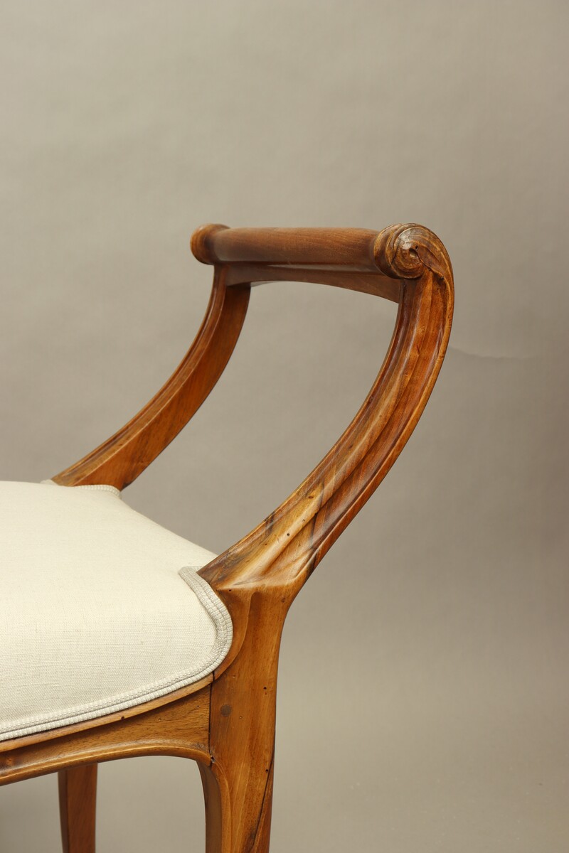 Banquette art nouveau - Estampillée La Ruche