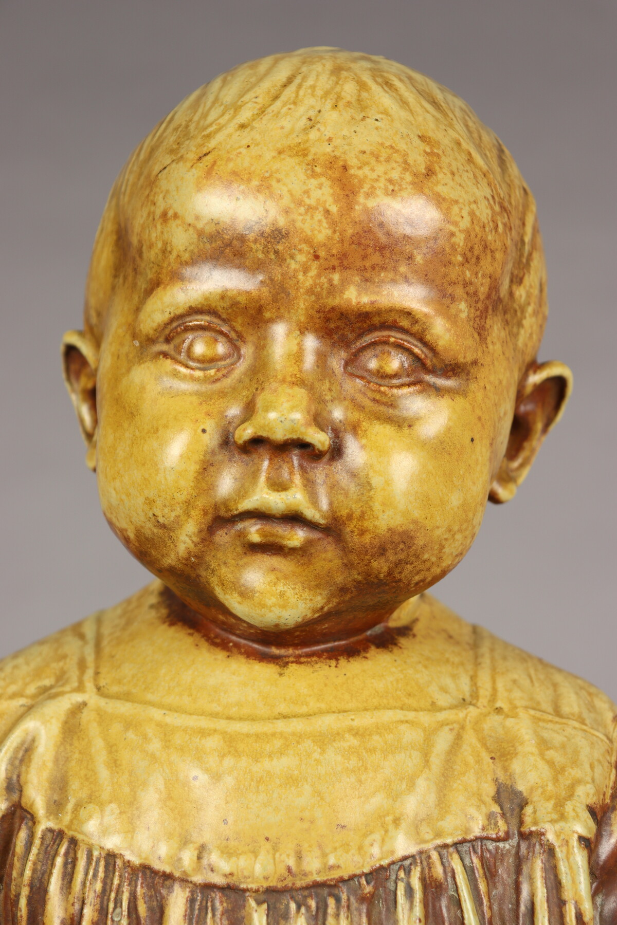 Buste d'enfant par Carl Angst et Paul Jeanneney