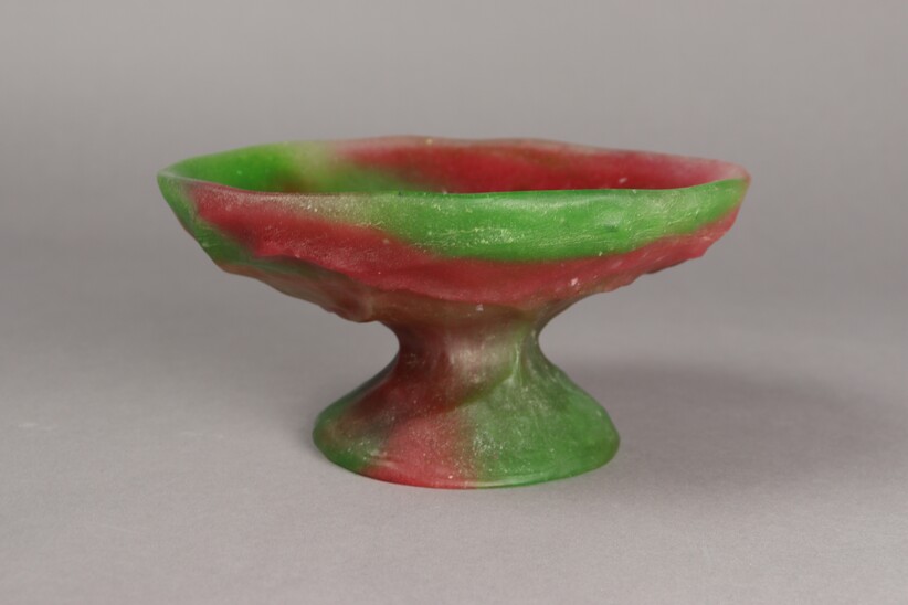 Cup in glass paste by Georges Deprest