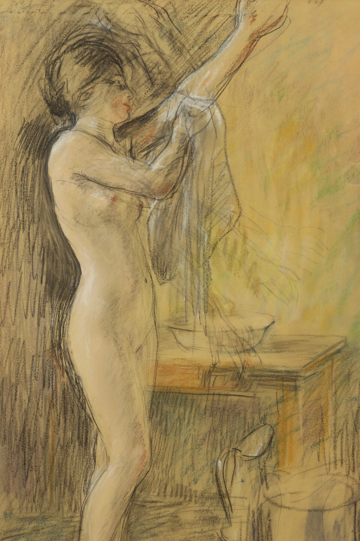 Femme à sa toilette par François Joseph Guiguet