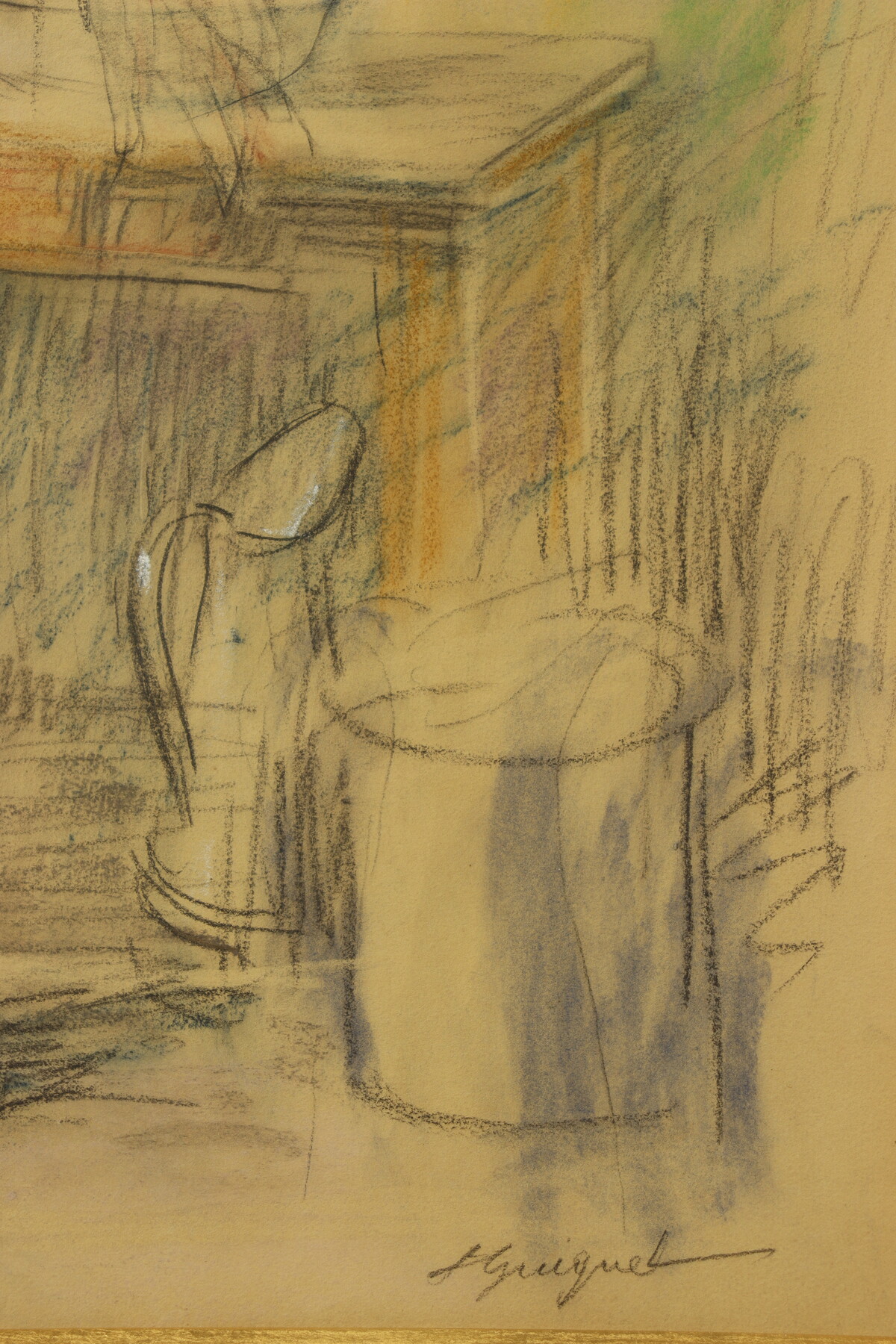 Femme à sa toilette par François Joseph Guiguet