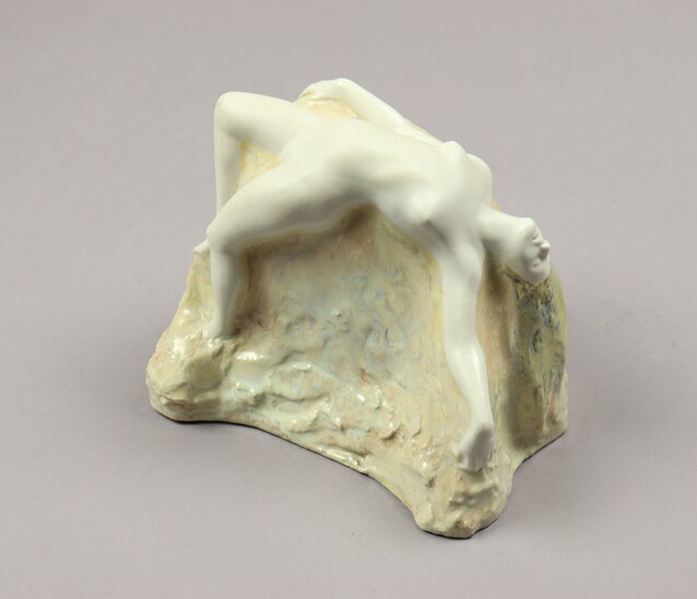 Woman in ecstasy by Stanislaw Jagmin for Mougin Brothers