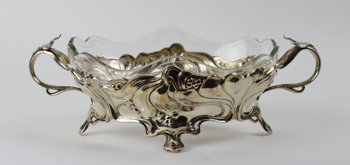 Silver planter by Gratchev