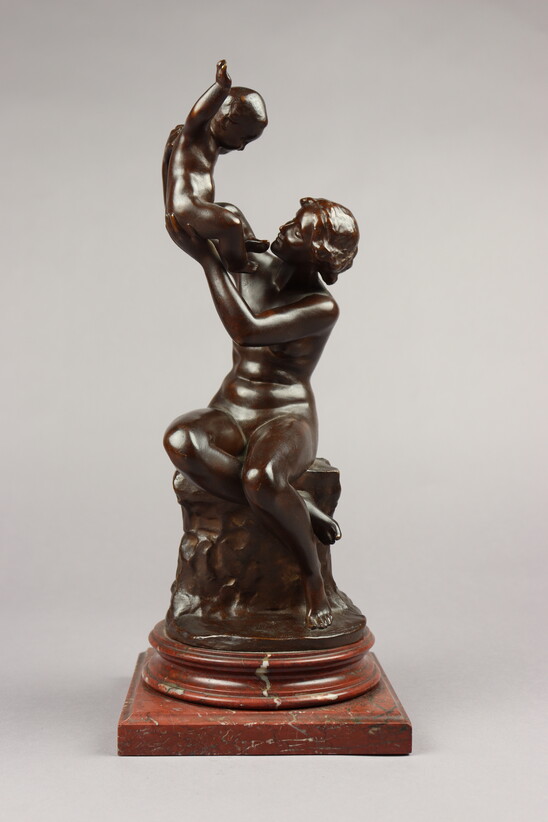 Maternal joy by Charles Samuel