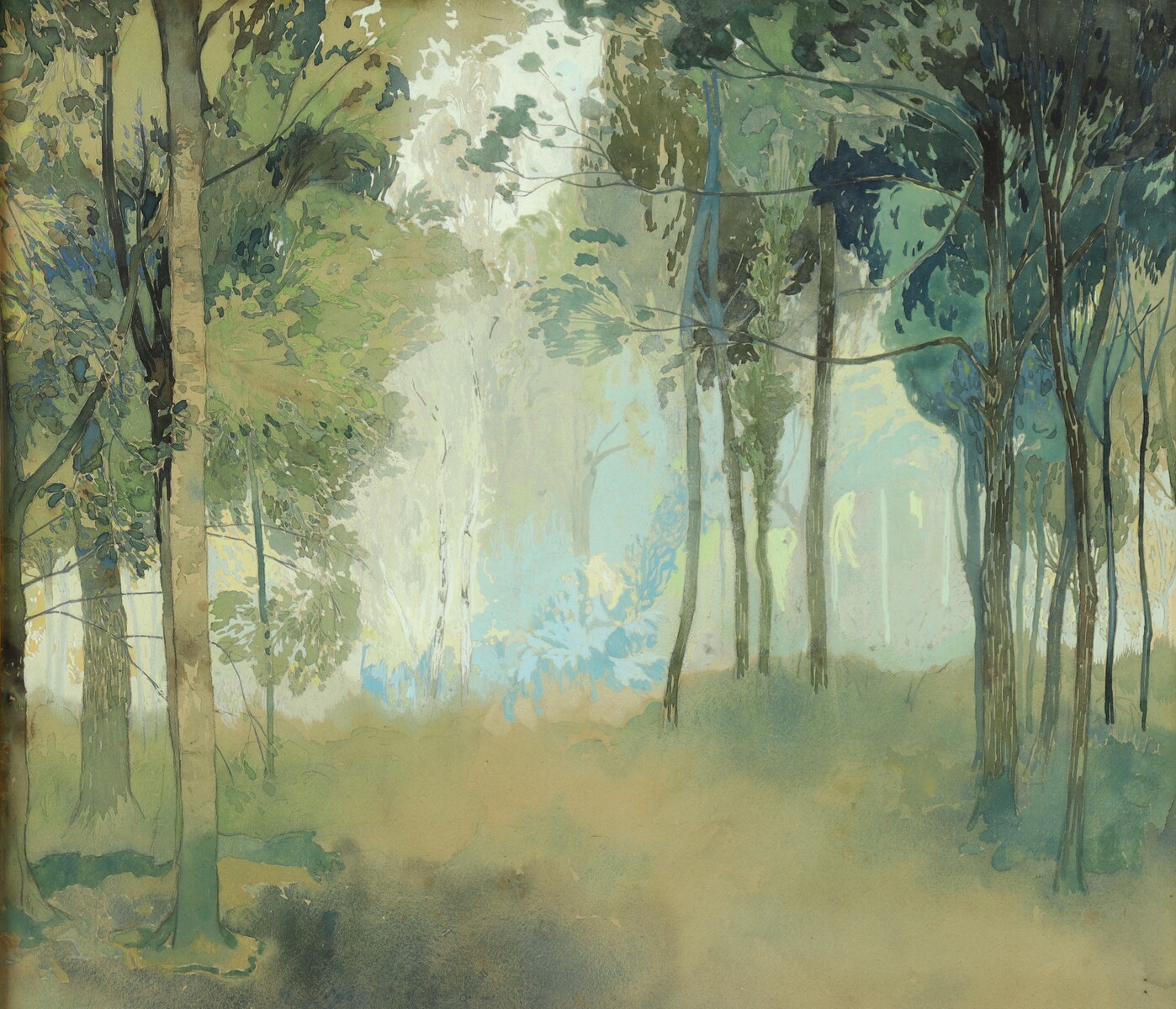 La clairière par Georges de Feure