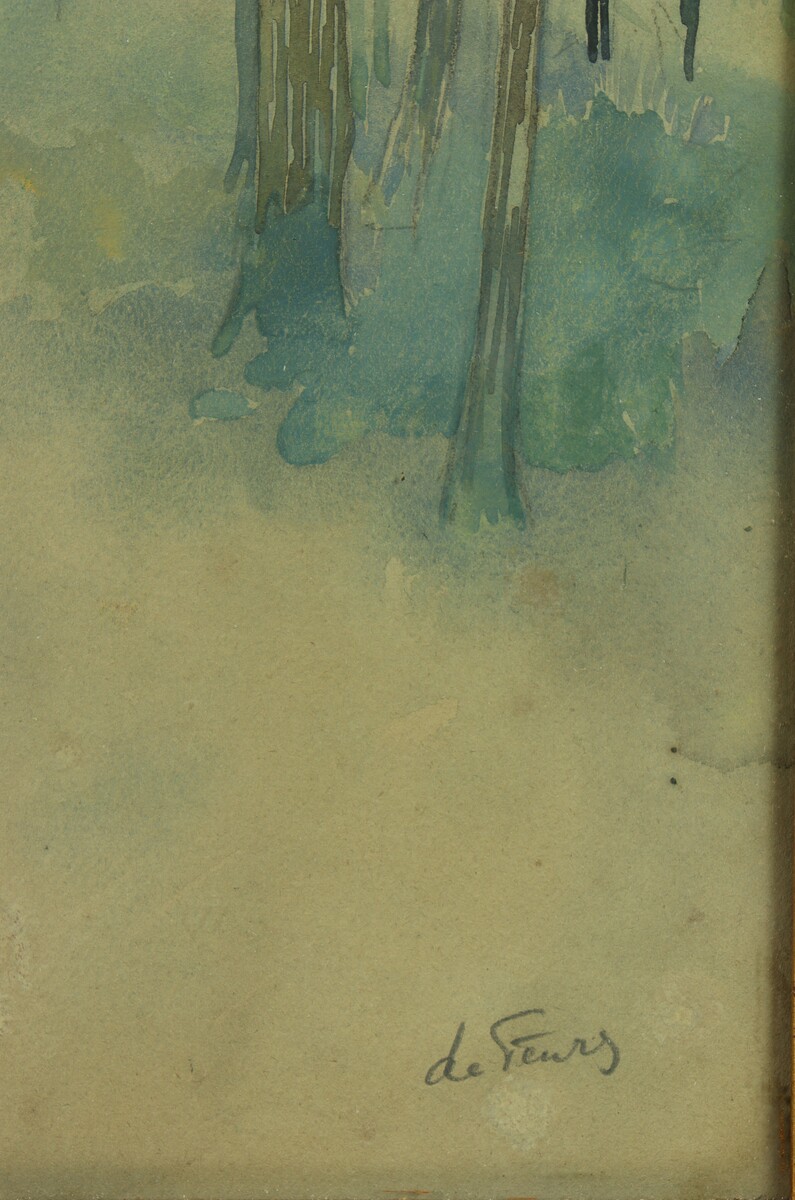 La clairière par Georges de Feure