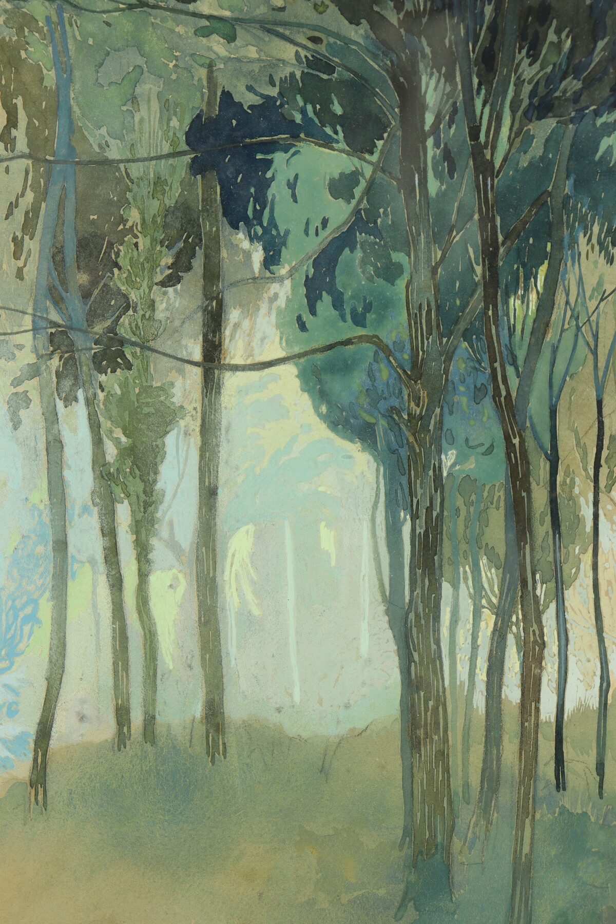 La clairière par Georges de Feure