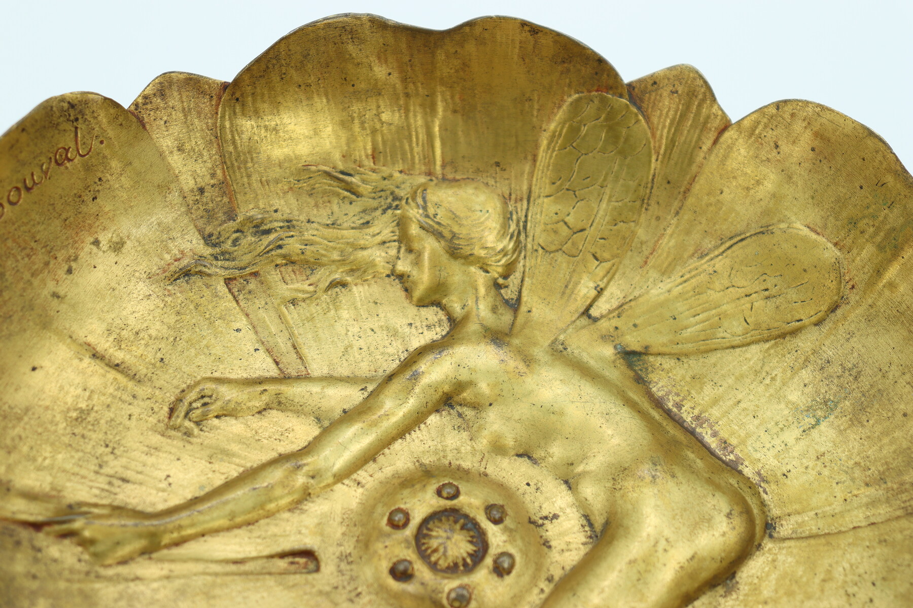 La fée au nénuphar par Maurice Bouval