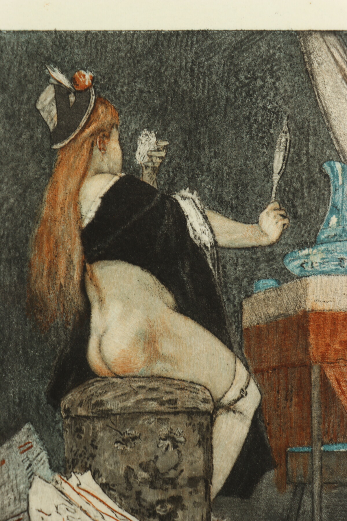 La petite sorcière par Félicien Rops