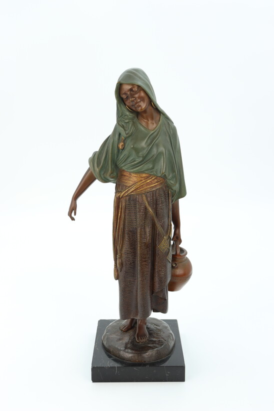 The water carrier by Demetre Chiparus