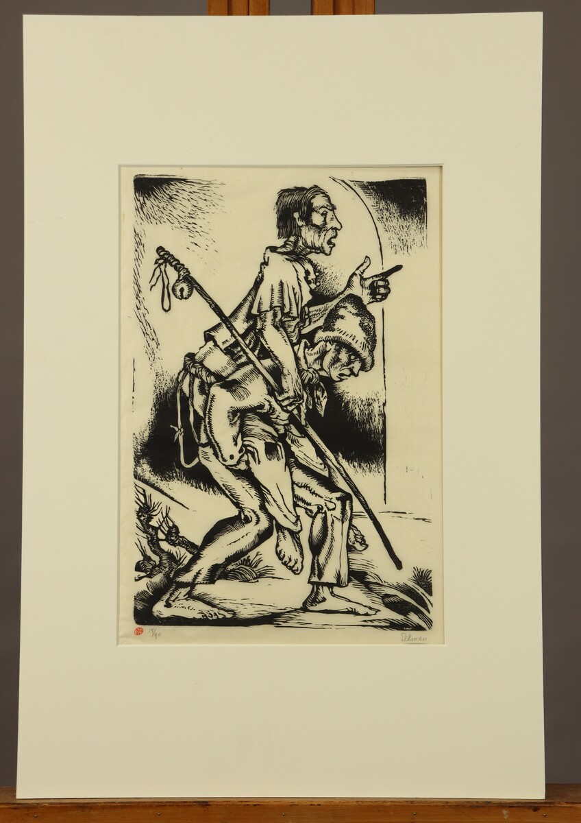 L'aveugle et le paralytique par Nicolas Eekman