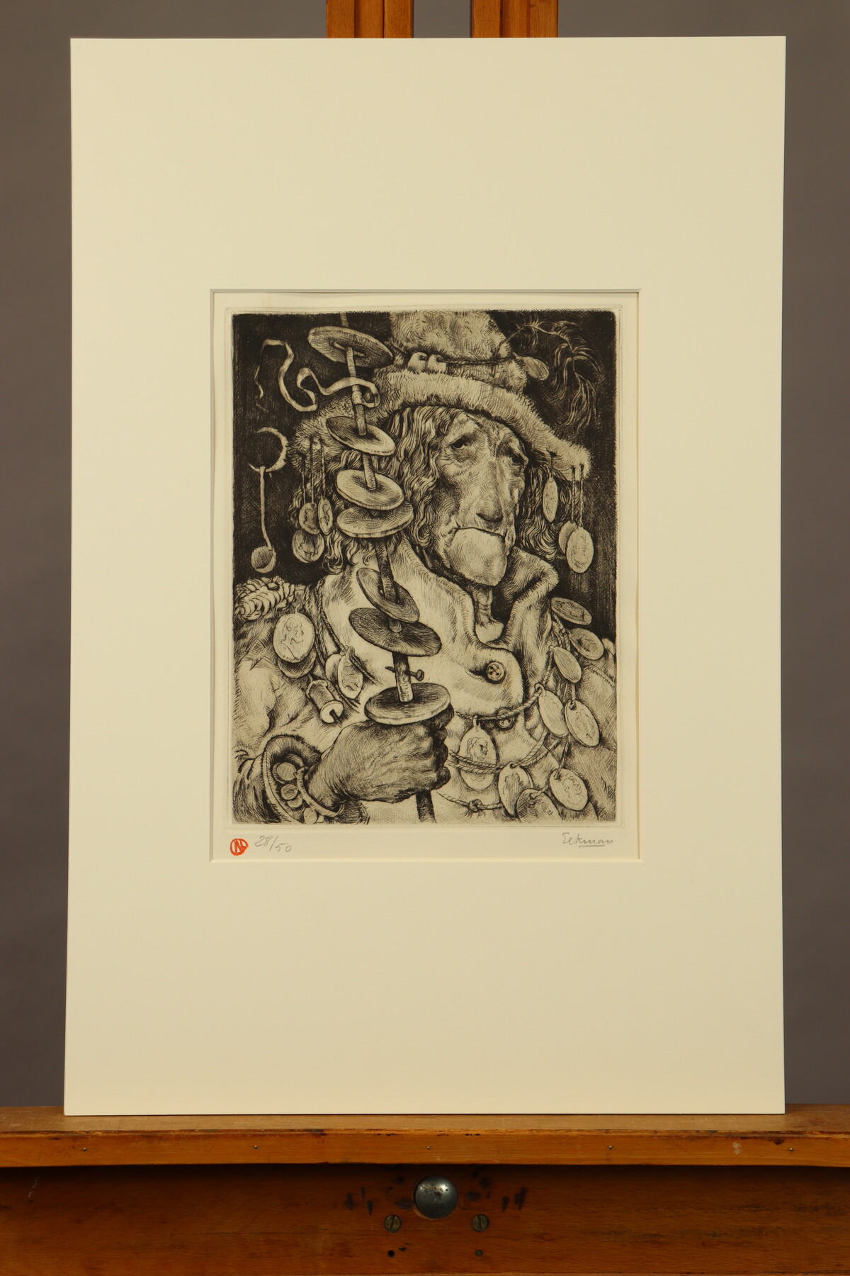 Le chevalier aux médailles par Nicolas Eekman