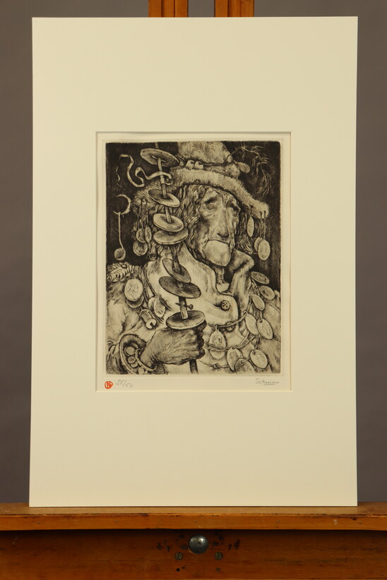 The knight with medals by Nicolas Eekman