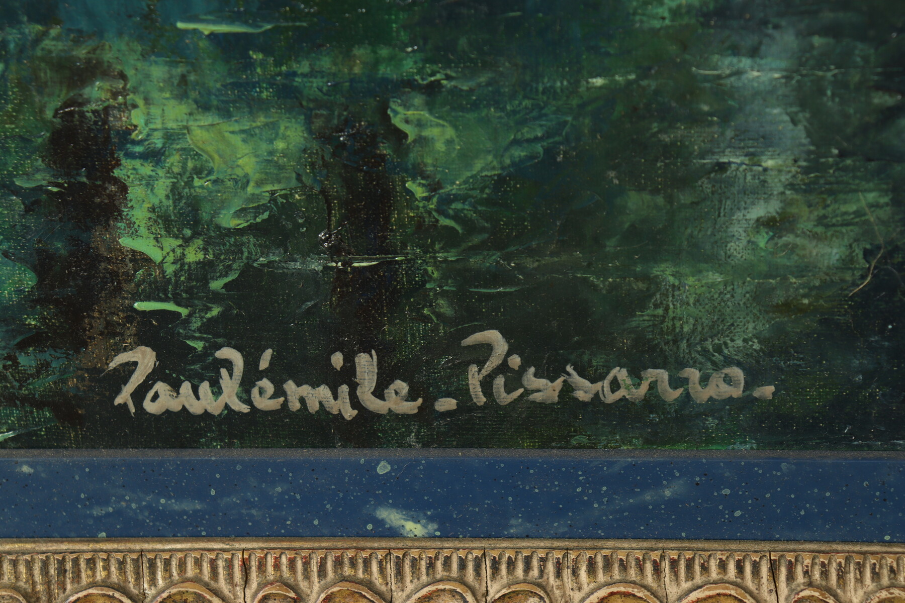 Le pêcheur à la ligne par Paul-Emile Pissarro