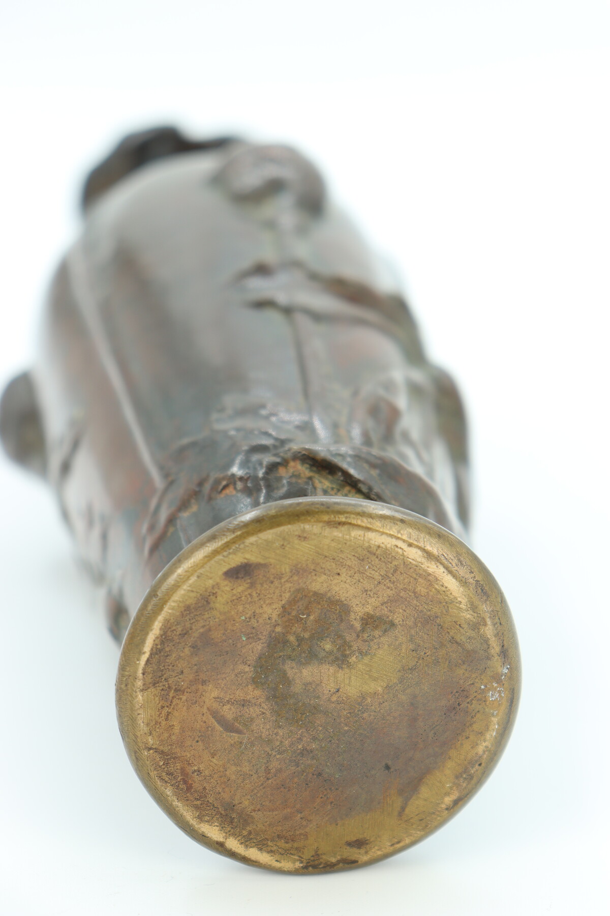 Les pavots, vase par Philippe Wolfers