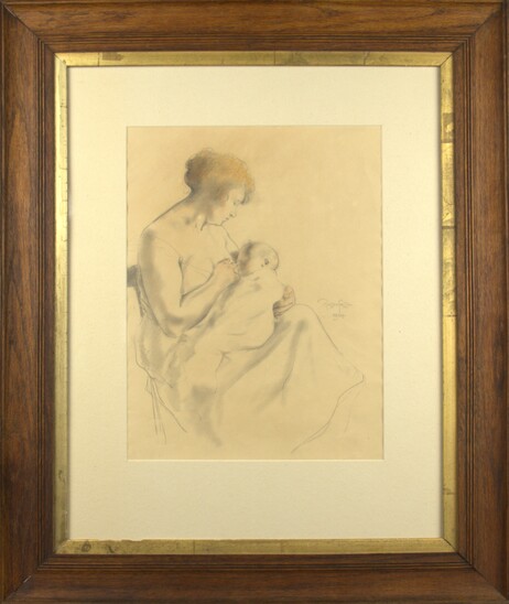 Maternity by Armand Rassenfosse