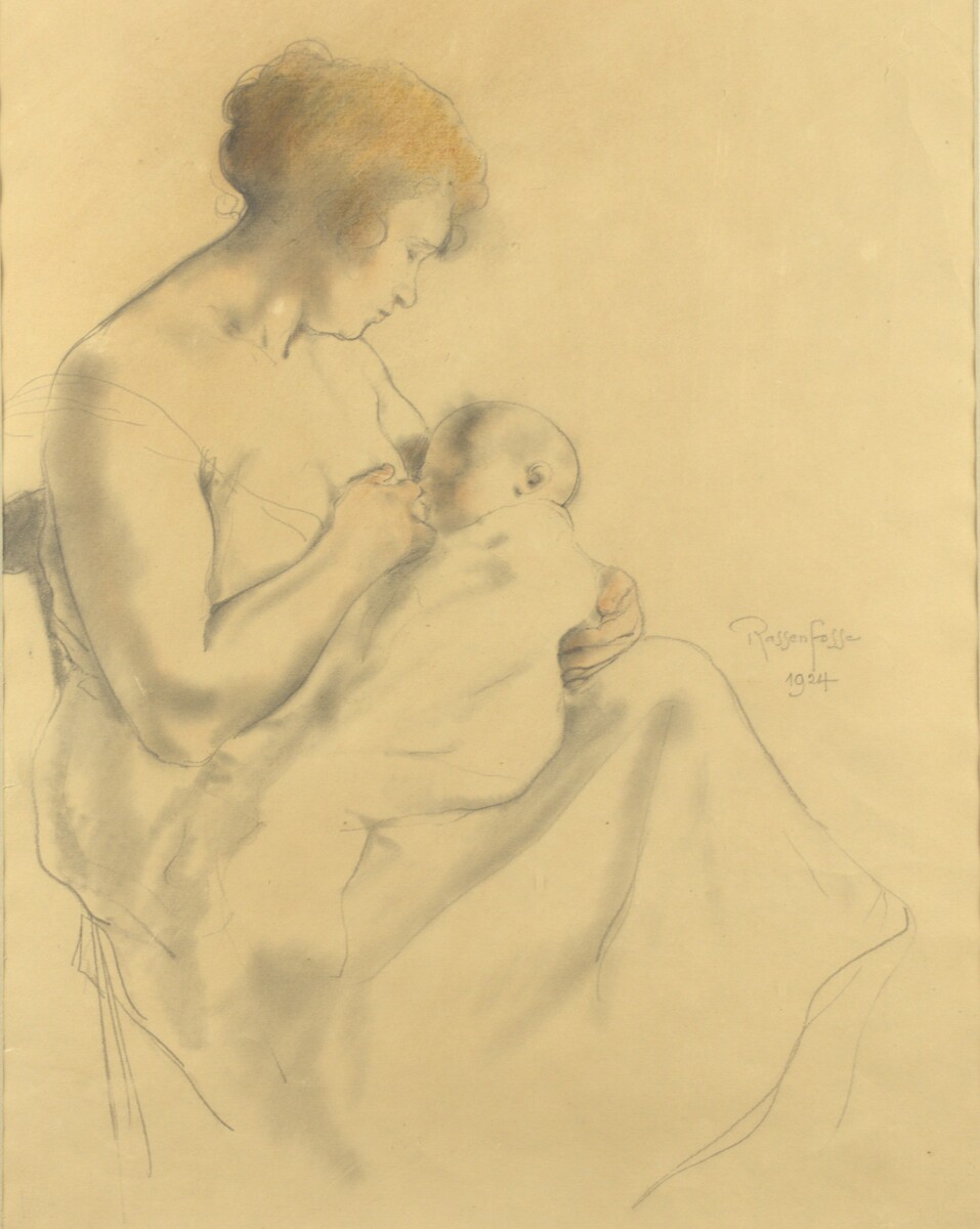 Maternité par Armand Rassenfosse