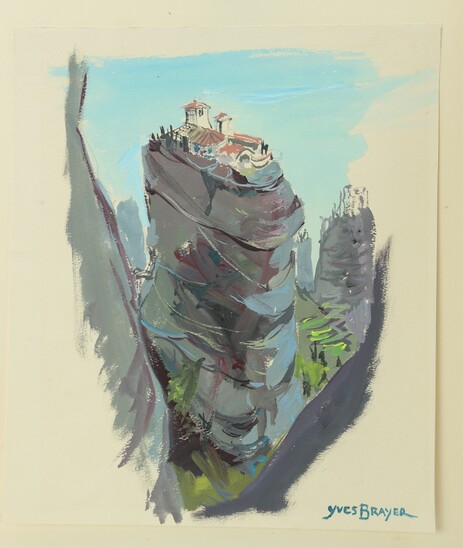 Meteors by Yves Brayer