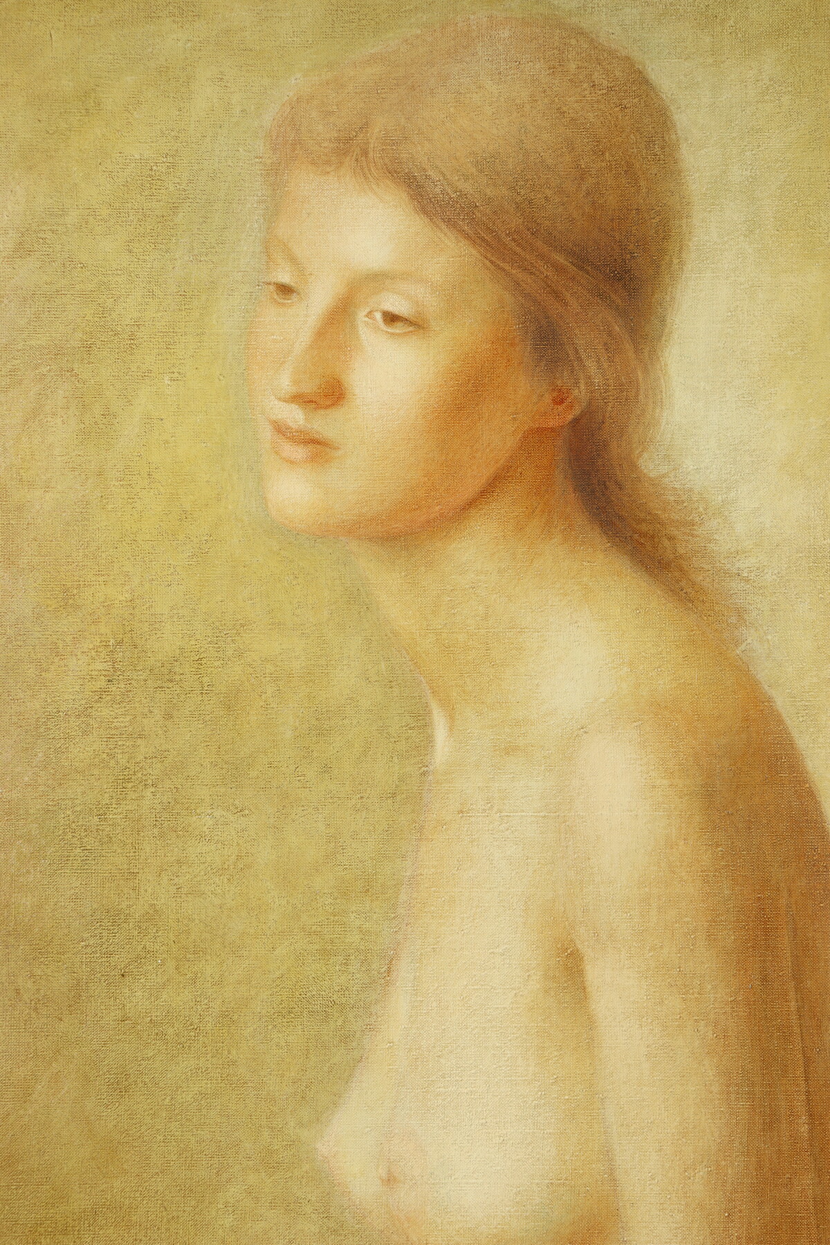 Nu au coquillage par Jean-Claude Janet