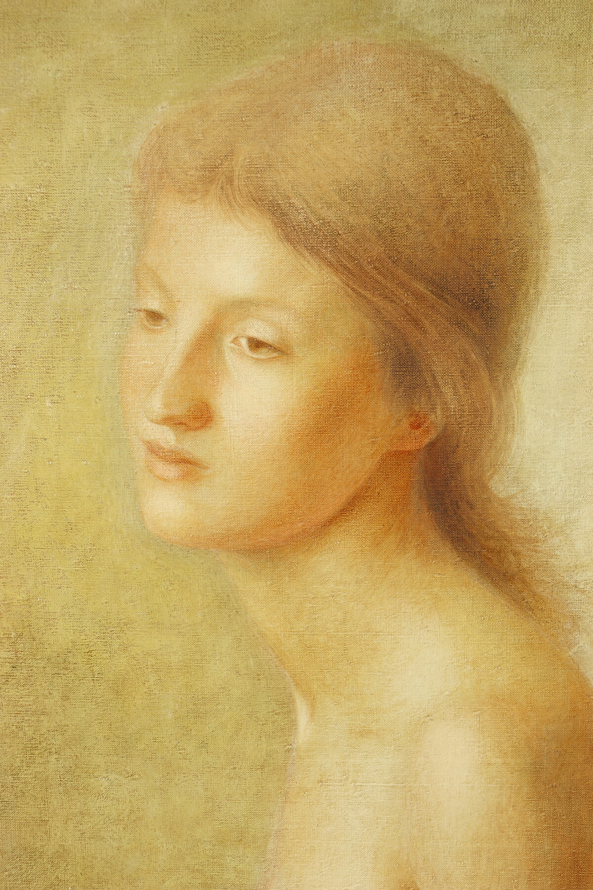 Nu au coquillage par Jean-Claude Janet