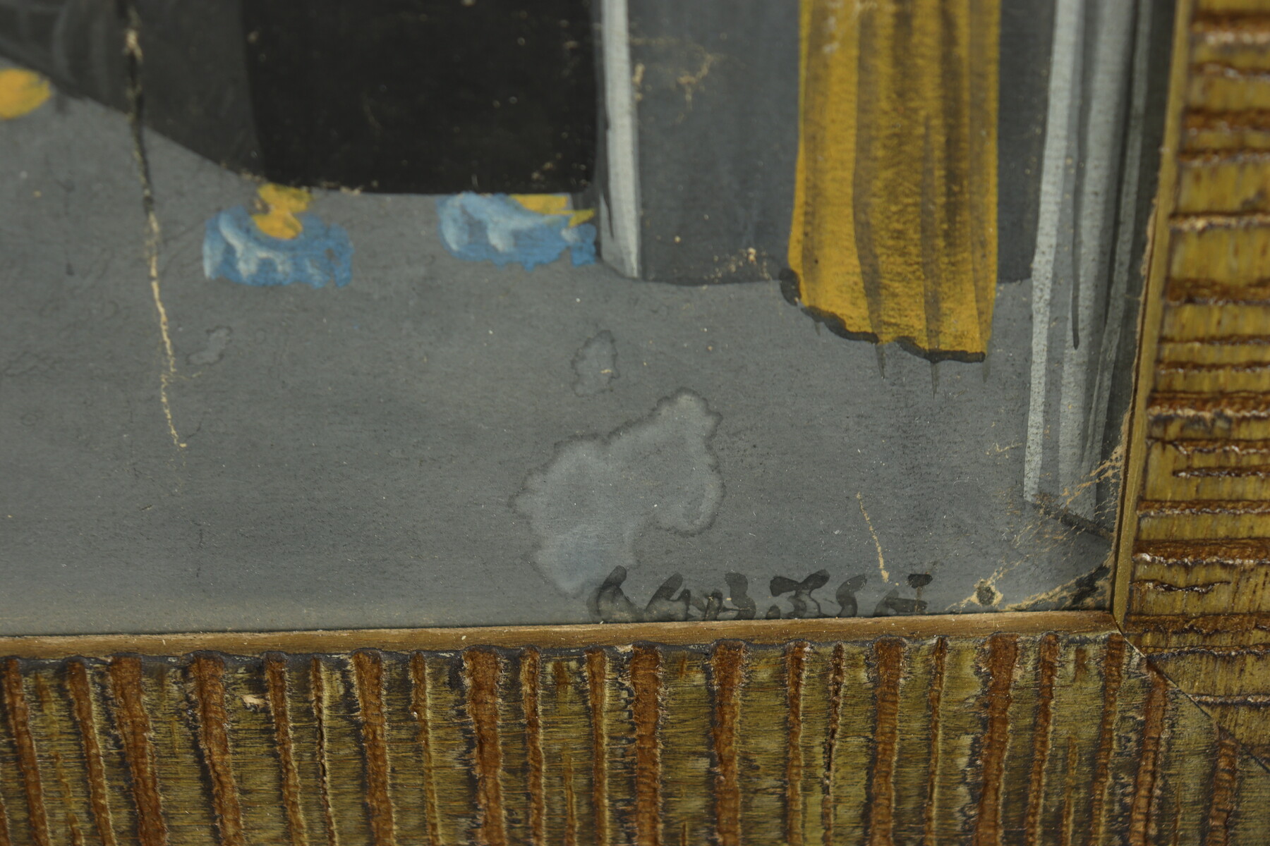 Paire de décors de théâtre par Félix Labisse