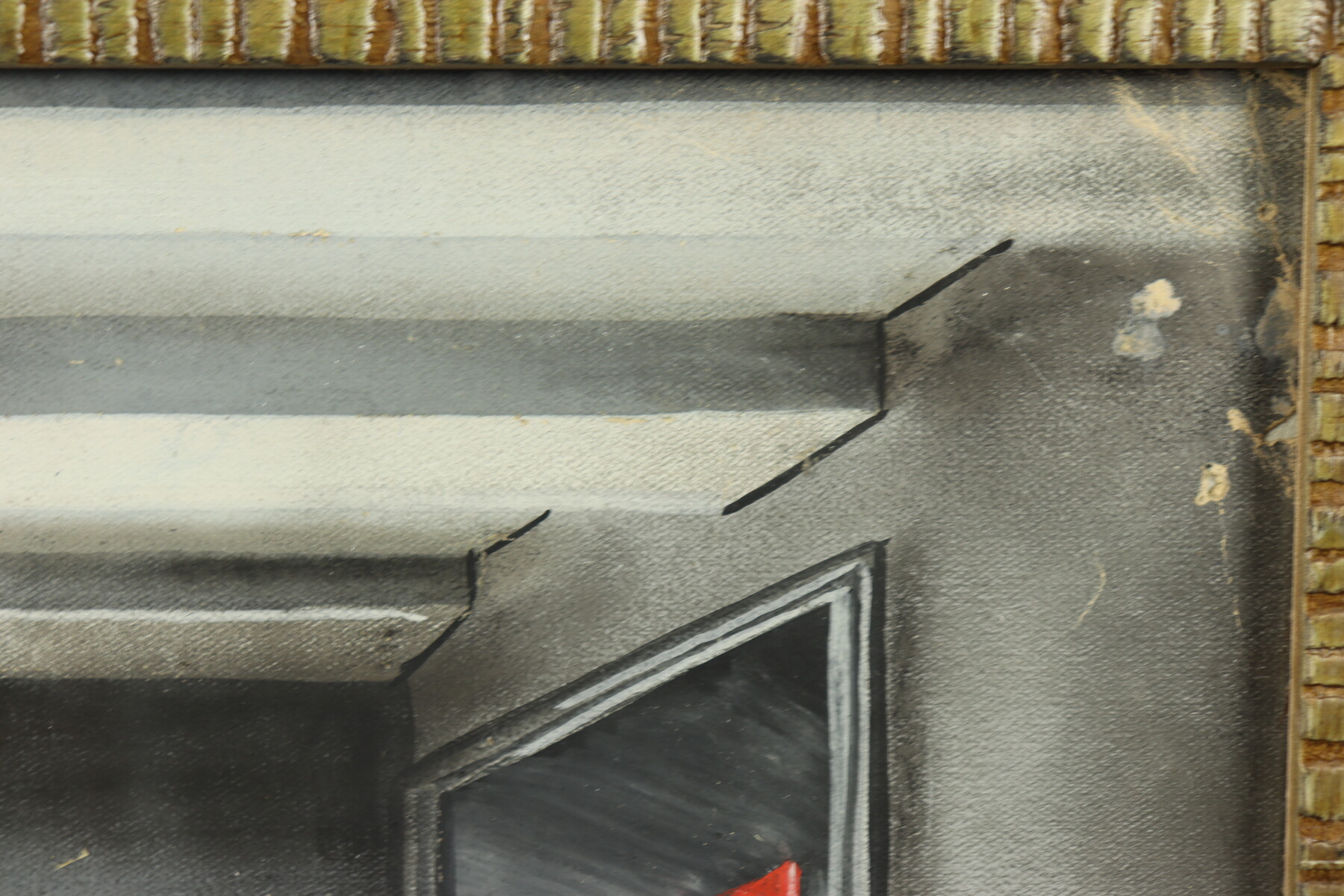 Paire de décors de théâtre par Félix Labisse