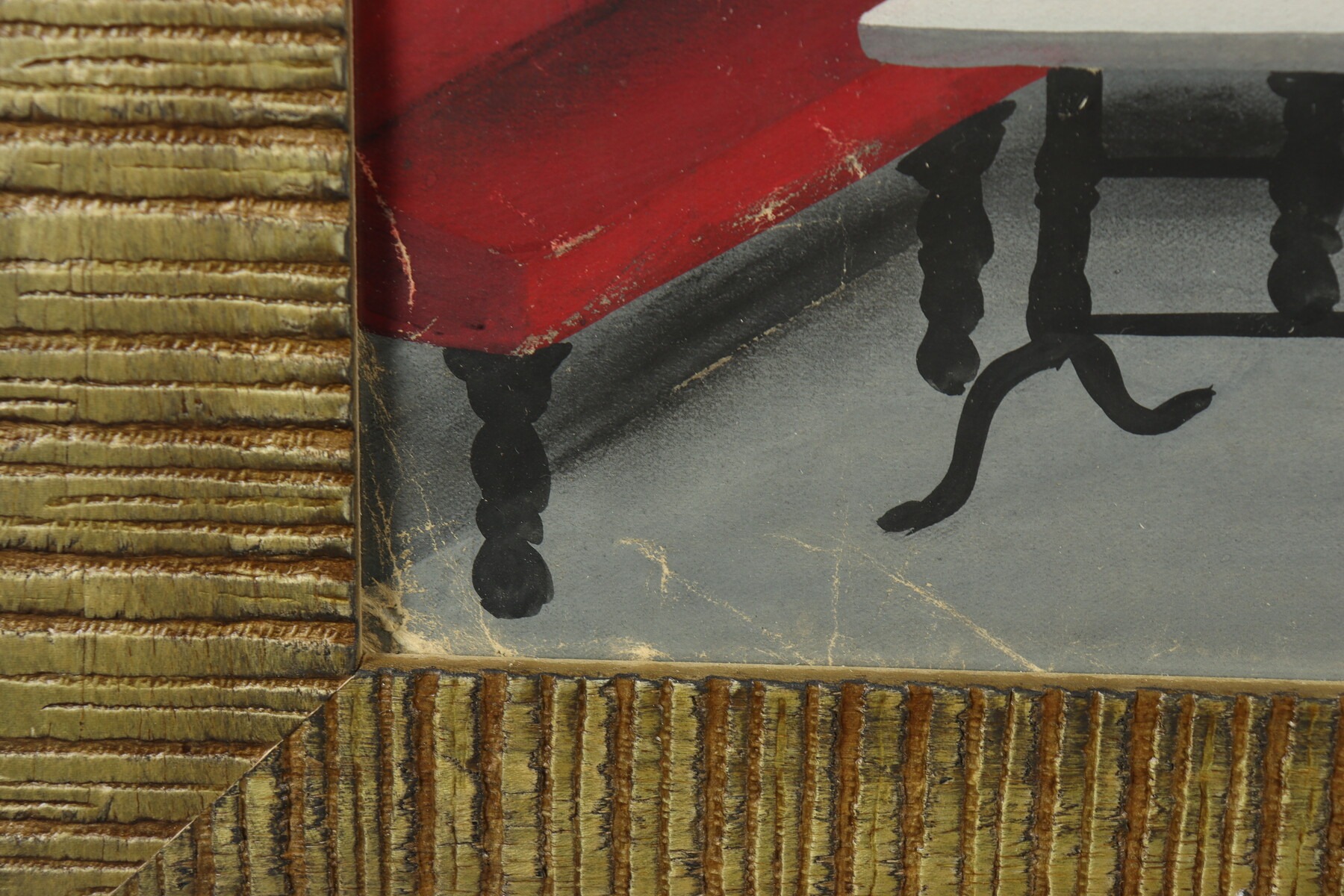 Paire de décors de théâtre par Félix Labisse