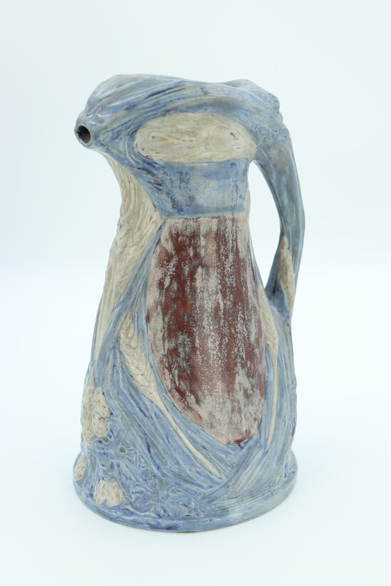 Pitcher with ears of wheat by the Mougin brothers