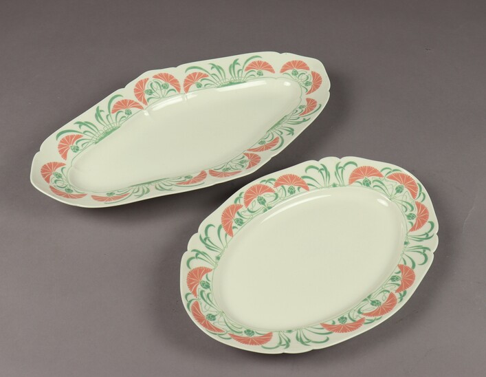 Sèvres porcelain dishes from the Pimprenelle dinner service