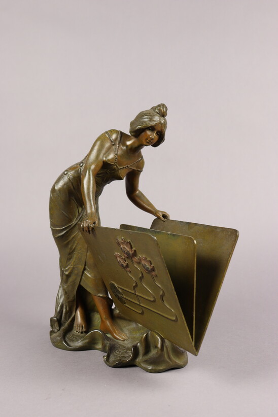 Letter holder by Elsie Ward herin