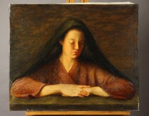 Portrait de femme par Jean-Claude Janet