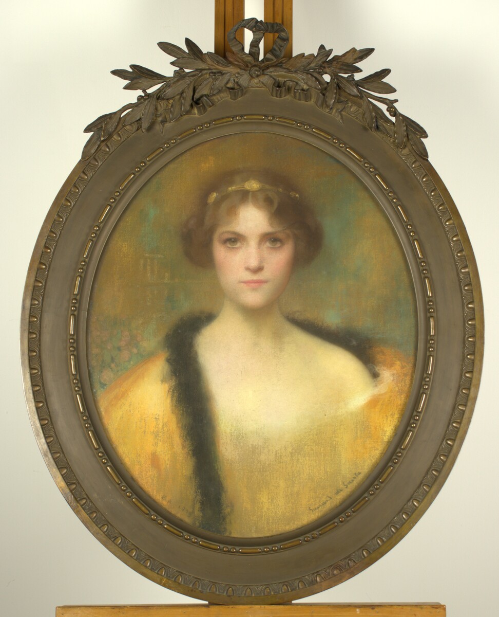 Portrait de jeune femme par Lucien-Victor Guirand de Scévola