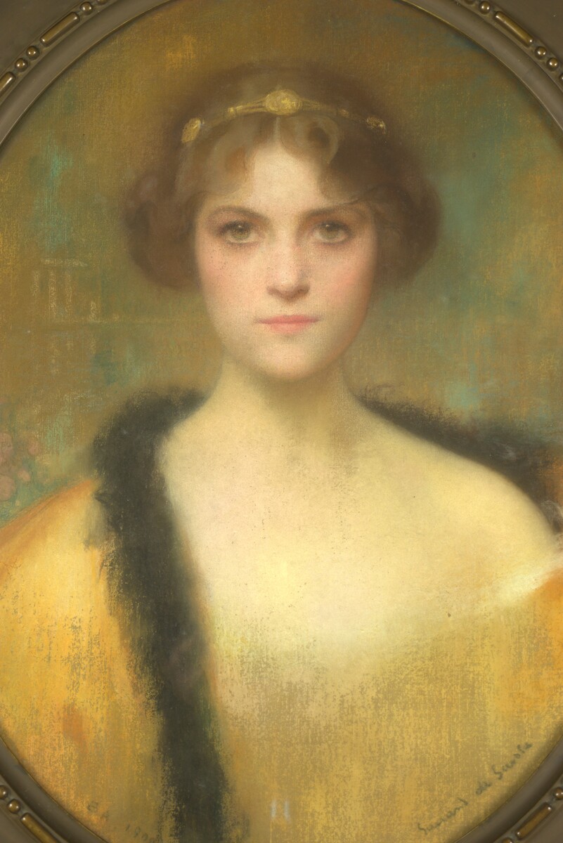 Portrait de jeune femme par Lucien-Victor Guirand de Scévola