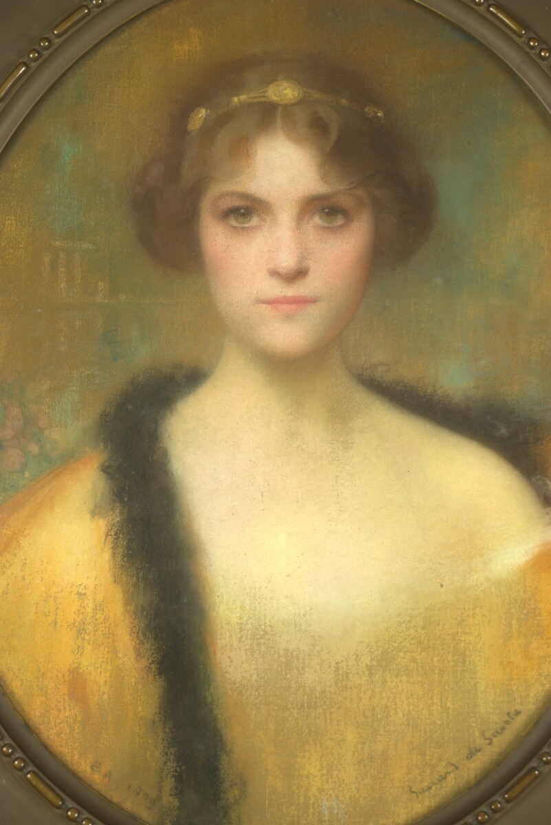 Portrait de jeune femme par Lucien-Victor Guirand de Scévola