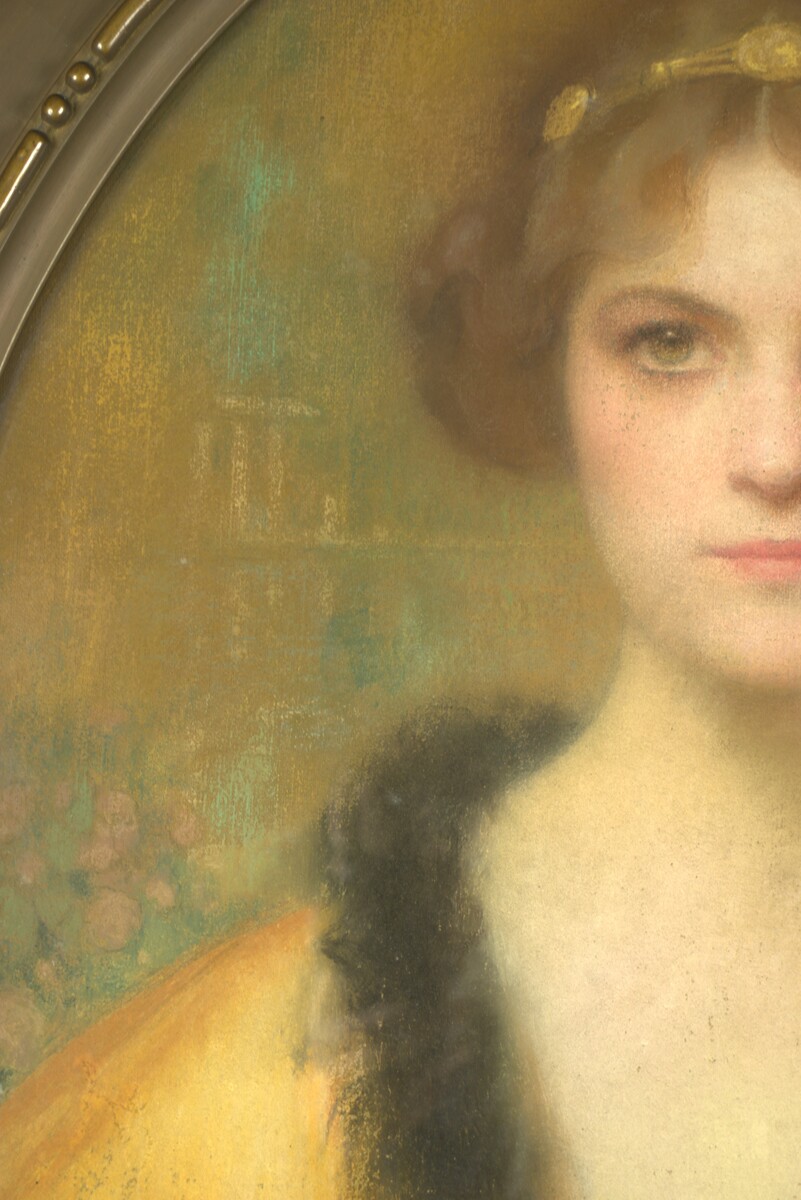 Portrait de jeune femme par Lucien-Victor Guirand de Scévola