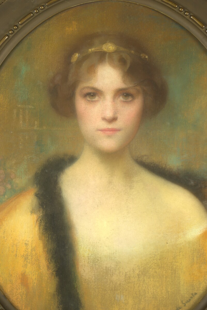 Portrait de jeune femme par Lucien-Victor Guirand de Scévola