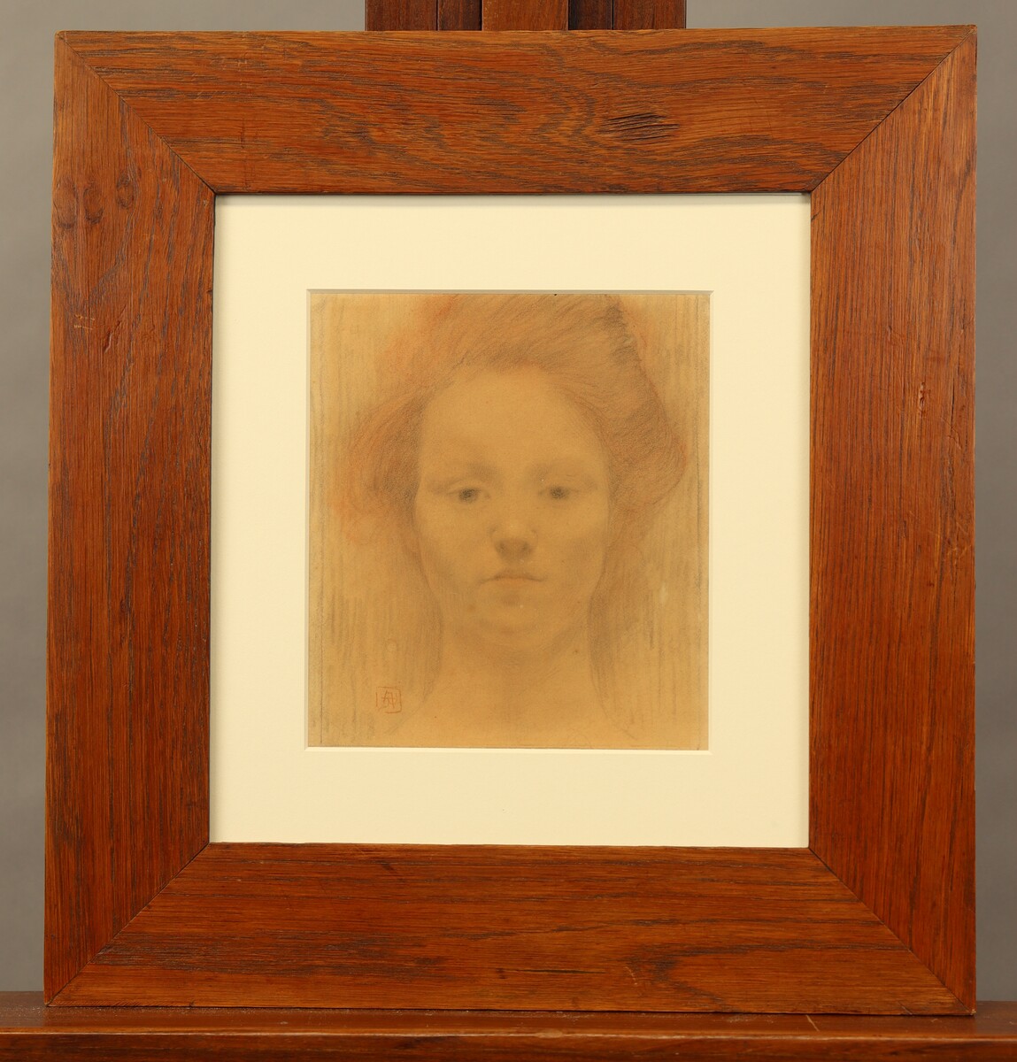 Portrait de modèle par Armand Rassenfosse