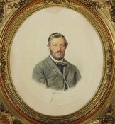 Portrait d'homme par Josef Kriehuber