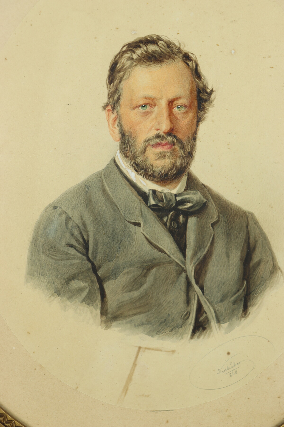 Portrait d'homme par Josef Kriehuber