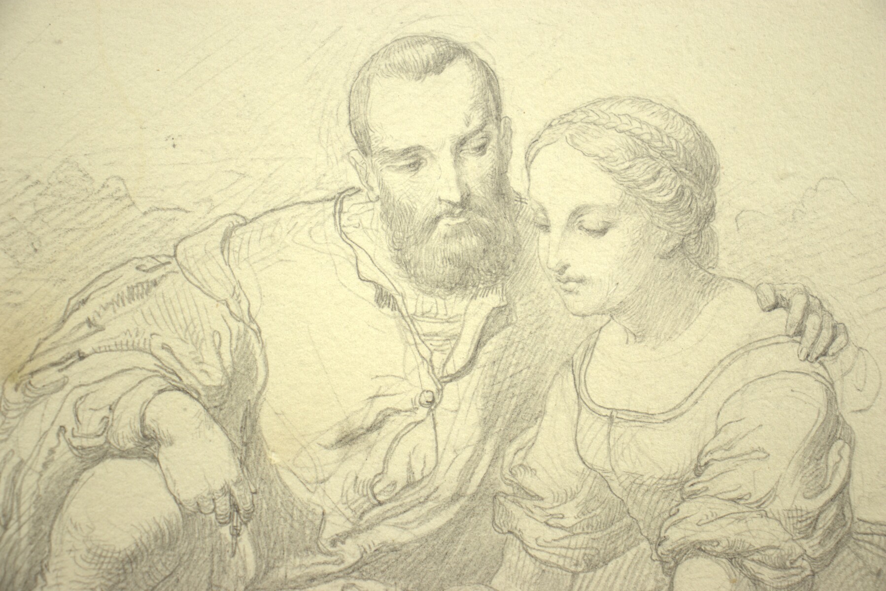 Scène de famille par Cesare Dell'Acqua