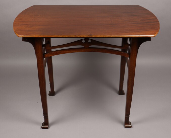 Mahogany table, Gustave Serrurier-Bovy