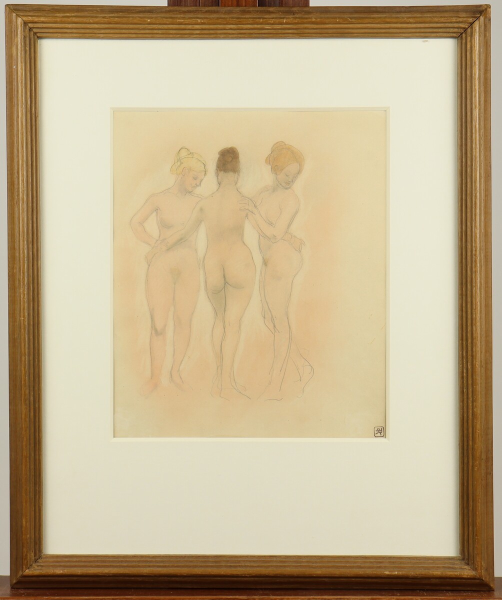 Trois femmes par Armand Rassenfosse