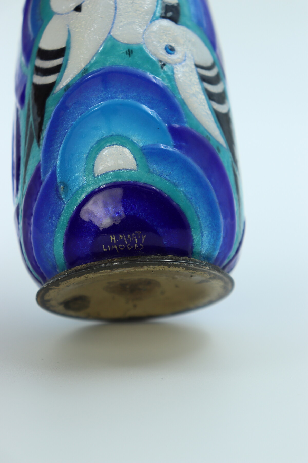 Vase aux oiseaux par Fenriette Marty