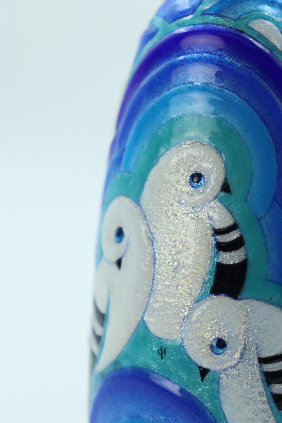 Vase aux oiseaux par Fenriette Marty